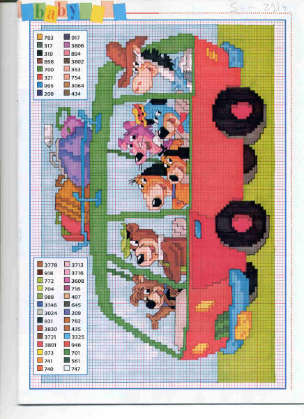 Schema punto croce Schema 3